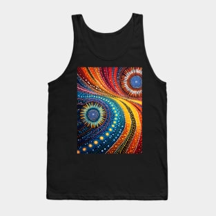 Explore the Cultural Depth: Australian Aboriginal Art and Unique Visual Traditions Tank Top